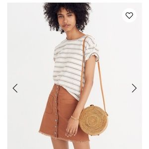Madewell mini skirt